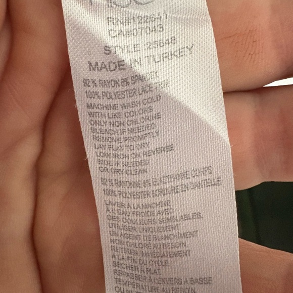 Kische Taupe Cardigan with Lace Trim. Women’s size small. - Picture 8 of 8